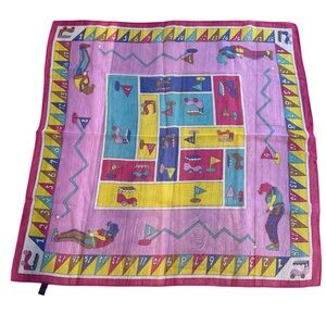 VTG Scarf Golf Women’s Colorful Polyester Japan